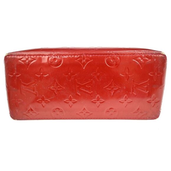 Louis Vuitton Red Vernis Reade PM Tote Handbag - Picture 3 of 13